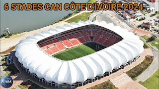 Voici les 6 stades prêts pour abriter la CAN 2024 en côte divoire I magazine du savoir [upl. by Aisinoid]