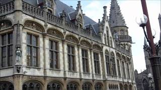 View from Saint Michaels Bridge in Ghent [upl. by Nyar946]