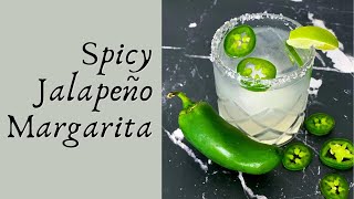 Spicy Jalapeño Margarita Recipe  EASY [upl. by Duer]