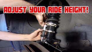 How to Adjust Coilovers [upl. by Queenie239]