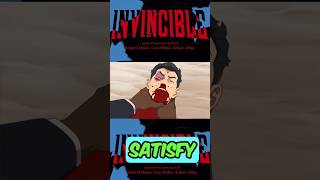 invincible vs Angstrom Levy Part 2  invincibleseason2 omniman comics omniman battlebeast [upl. by Elleiand]