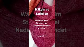 Stricken oder Häkeln stricken crochet [upl. by Carder]