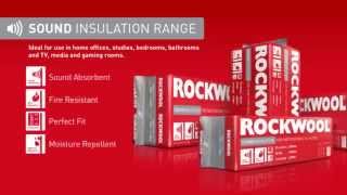 ROCKWOOL Thermal amp Sound insulation [upl. by Volney]