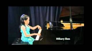 Hilary Zen playing Chopins Valse to Madame the Baroness Nathaniel de Rothschild Op 64 No 2 [upl. by Vizzone]