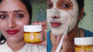 VLCC Vitamin C Clay Mask Review and Demo [upl. by Lenka773]