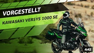 Vorgestellt Kawasaki Versys 1000 SE – Modelljahr 2024 [upl. by Trish]