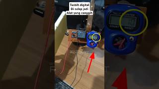 the idea of ​​making a calculating tool using a motion sensor short tutorial idea [upl. by Nimra]