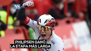 Philipsen gana la etapa 15 de la Vuelta a España [upl. by Clinton]