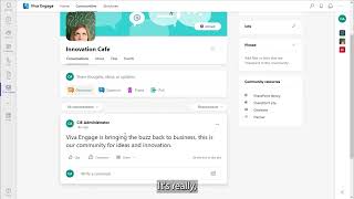 Microsoft 365  User Demo  Viva Engage  Tips and Tricks [upl. by Ojeillib]