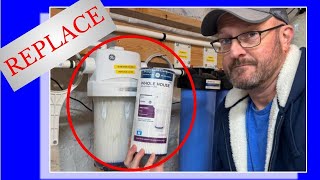 How to GE Water Filter Change Replace this filter every few months [upl. by Ellered134]