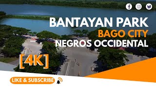 BANTAYAN PARK  BAGO CITY  A BEAUTIFUL AND SCENIC PARK  NEGROS OCCIDENTAL  AERIAL SHOTS [upl. by Trimble]