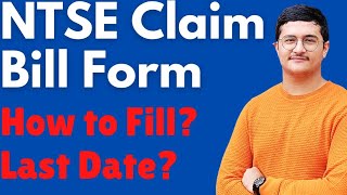 NTSE Claim Bill Form  Step by Step Process Last Date by NTSE ScholarHow to Fill NTSE Claim Bill [upl. by Valentina573]