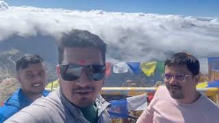 View from Kalinchowk  Gaurishankar Himalayan Range  Recommended Place to Visit in Nepal trekking [upl. by Aglo]