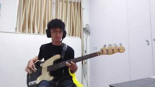 Silk Sonic  Smokin Out The Window Bass Cover [upl. by Athalla]