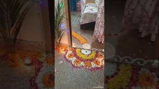 Aao maa laxmi aapka swagat hai 🙏🏻🌹🌹🙏🏻youtubeshorts love shortvideo shortsfeed subscribe [upl. by Clardy]