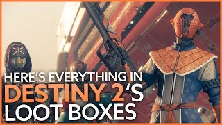 Heres everything in Destiny 2s Bright Engram loot boxes [upl. by Adnamaa955]