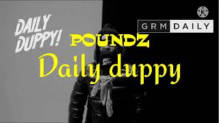 Poundz daily duppy instrumental [upl. by Silvanus]