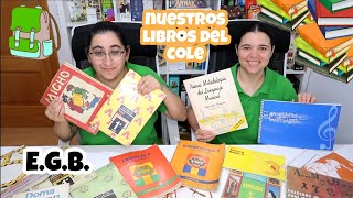 Los libros del cole de EGB  Retro Glirpbooks [upl. by Oniskey]