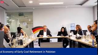 Policy Dialogue on Political Economy of Early Coal Retirement in Pakistan [upl. by Marketa]