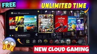 Play PC Games On Android  Free Cloud Gaming  Best Cloud Gaming  Unlimited Time Cloud Gaming App [upl. by Deadman]