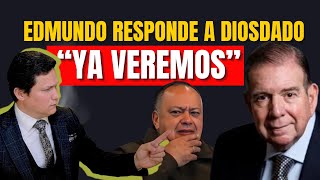 EDMUNDO RETA A DIOSDADO CON UN quotYA VEREMOS LO QUE VA A SUCEDERquotquot SI ENTRA O NO PARA EL 10E [upl. by Arvo]