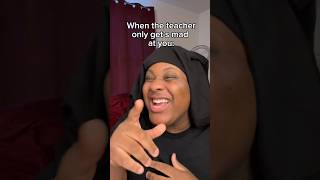 When The Teacher ONLY Gets Mad At YOU 🤣 comedy skit funny [upl. by Yesoj]