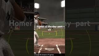 HOMER OF THE DAY PART SIX homerun baseball mlbtheshow homerunking sportsball mlb sports [upl. by Tuttle847]