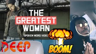 THE GREATEST WOMAN SPOKEN WORD VIDEO AMERICAN REACTION VIDEO 🙏🏾✅🔋always great content ❤️❤️❤️ [upl. by Ainafetse]