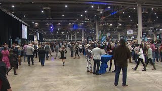 Rodeo Uncorked gives hundreds of food wine businesses a showcase opportunity at NRG Center [upl. by Mccall635]