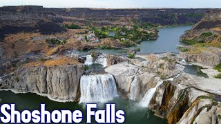 Shoshone Falls quotNiagara of the Westquot  Twin Falls Idaho [upl. by Ecadnak434]