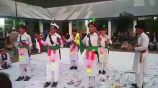 Pakistan Watan milli naghma by GHS Damorai Shangla [upl. by Coop]