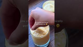 The most TROPICALLY PERFECT smoothie recipe 🥭recipe in my new cookbook shorts healthysmoothie [upl. by Nehtan657]