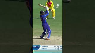 When Angkrish Raghuvanshi took U19 World Cup 2022 by storm 🔥 Cricket CricketShorts YTShorts [upl. by Alusru]