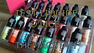 test de 3 liquides de chez DLICE [upl. by Duffie]