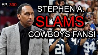 Ep 390  Breaking News Stephen A Smith Slams Cowboys Fans  Top 10 Headlines [upl. by Ahterod497]