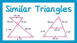 Similar Triangles  GCSE Maths [upl. by Alimrahs]