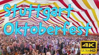 Stuttgart Oktoberfest Cannstatter Volksfest English Guide [upl. by Litnahc330]