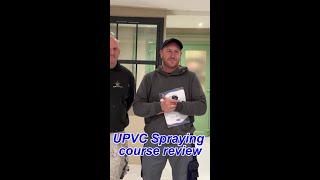 UPVC spraying course review [upl. by Lednar175]