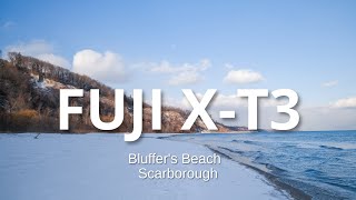 Bluffers Beach  Scarborough Canada  Winter 2024  Cinematic Experience  Fujifilm XT3 [upl. by Martinelli135]