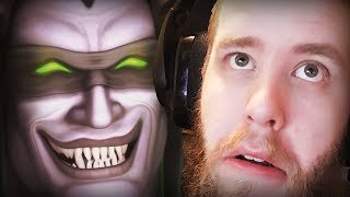 LEGION ENDING CINEMATICS REACTION I CANT EVEN SARGERAS OMG [upl. by Crispas]