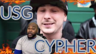 K Koke  Aystar Geko Squingy amp Lefty  USG CYPHER SBTV  REACTION [upl. by Onairot]