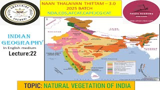 Natural Vegetation of India Lecture22  Complete Indian Geography for all exams cdsndaafcatcapf [upl. by Albert158]