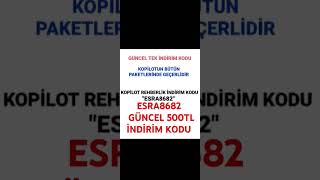 KOPİLOT REHBERLİK İNDİRİM KODUkopilotrehberlik kopilot indirim kod keşfet keşfetteyiz yks2025 [upl. by Romanas]