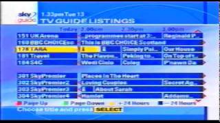 Sky Digital Menu 1999 [upl. by Mordecai]