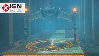 Zelda Breath of the Wild Shrine Walkthrough  Mirro Shaz Shrine [upl. by Collen]