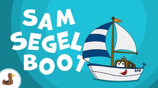 ⛵️ Sam Segelboot  Bagger Mats und seine Freunde  Fahrzeuglieder  EMMALU  Sing Kinderlieder [upl. by Erbes]