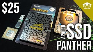 Apacer Panther 120GB SSD Unboxing Review SpeedTest [upl. by Illene]