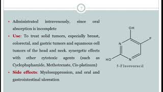 Antimetabolites Anticancer Agent Medicinal Chemistry Session 5 [upl. by Chick]