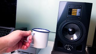 SMALL size BIG sound – ADAM A5X Studio Monitor Review [upl. by Greff92]