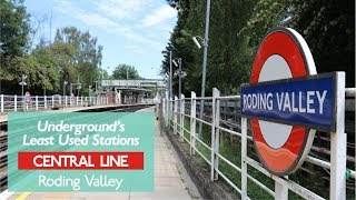 Roding Valley  Least Used Central Line Station [upl. by Noedig578]